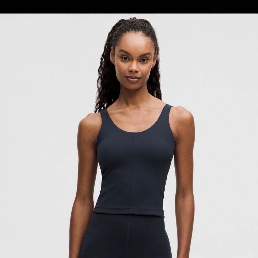 Lululemon Glow Up Navy Tank Top - Picture 3 of 5